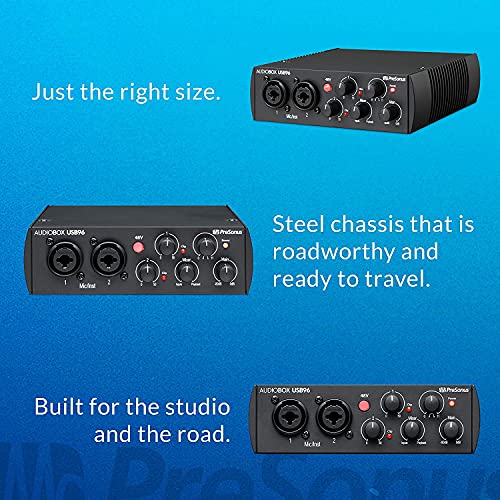 PreSonus AudioBox 96 25th Anniversary USB Audio Interface with Studio One Artist DAW Recording Software PreSonus AudioBox 96 25th Anniversary USB Audio Interface with Studio One Artist DAW Recording Software